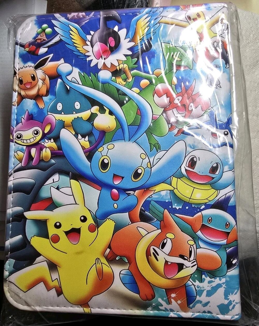 Pokemon 50 Page Card 3- Ring Zipper Binder 9.5" X 7"